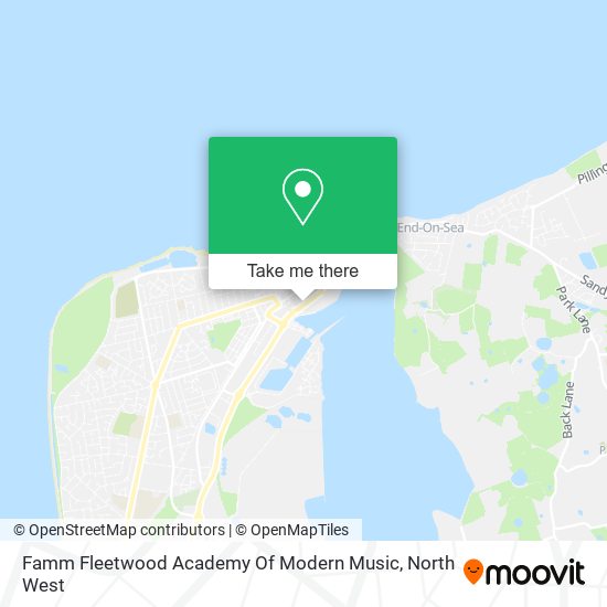Famm Fleetwood Academy Of Modern Music map