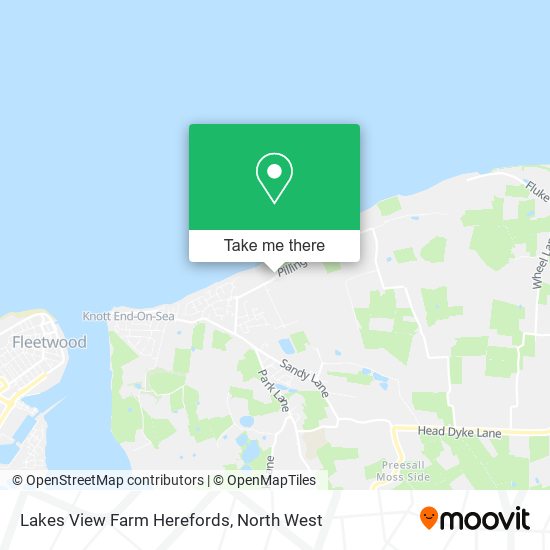 Lakes View Farm Herefords map