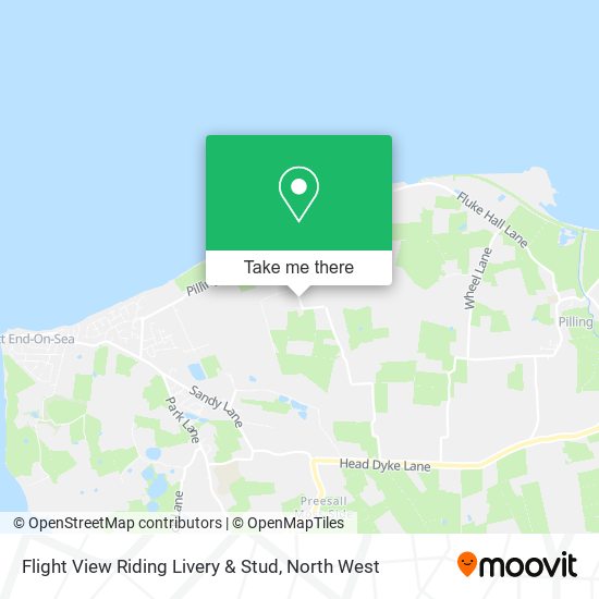 Flight View Riding Livery & Stud map