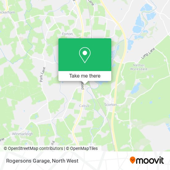 Rogersons Garage map