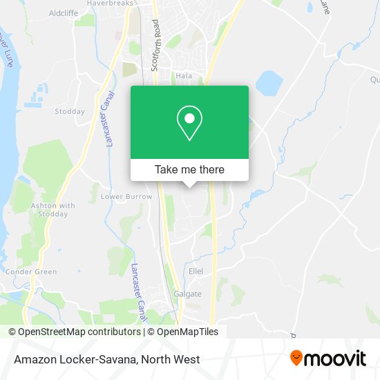 Amazon Locker-Savana map