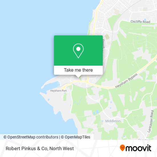 Robert Pinkus & Co map