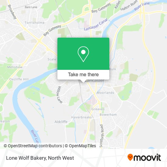 Lone Wolf Bakery map