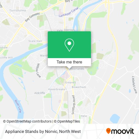 Appliance Stands by Norvic map