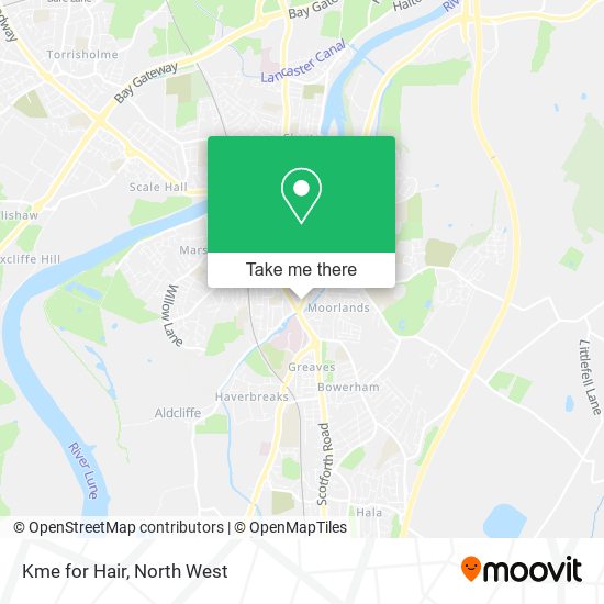 Kme for Hair map