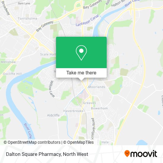 Dalton Square Pharmacy map