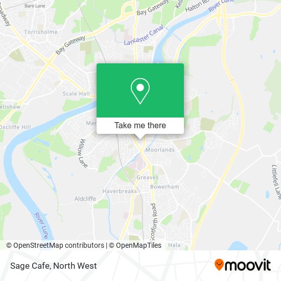 Sage Cafe map