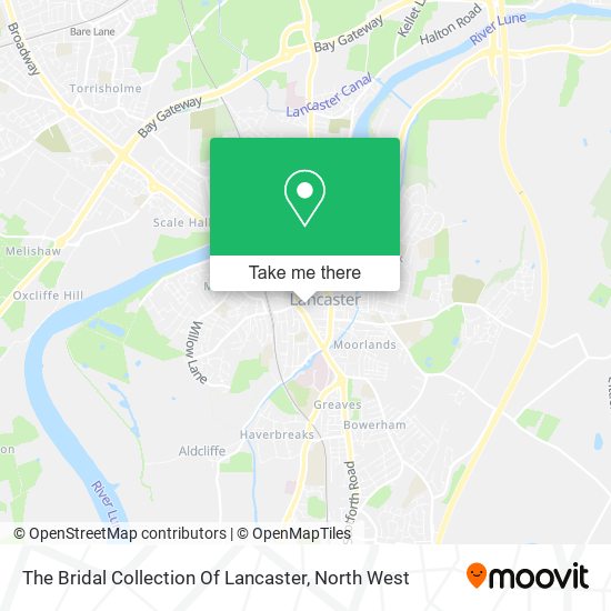 The Bridal Collection Of Lancaster map