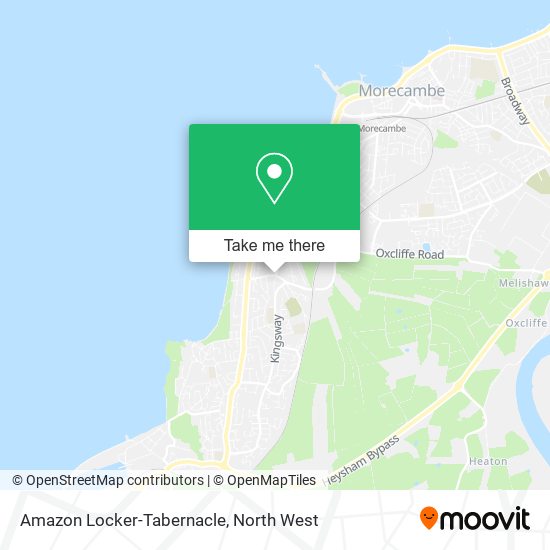 Amazon Locker-Tabernacle map
