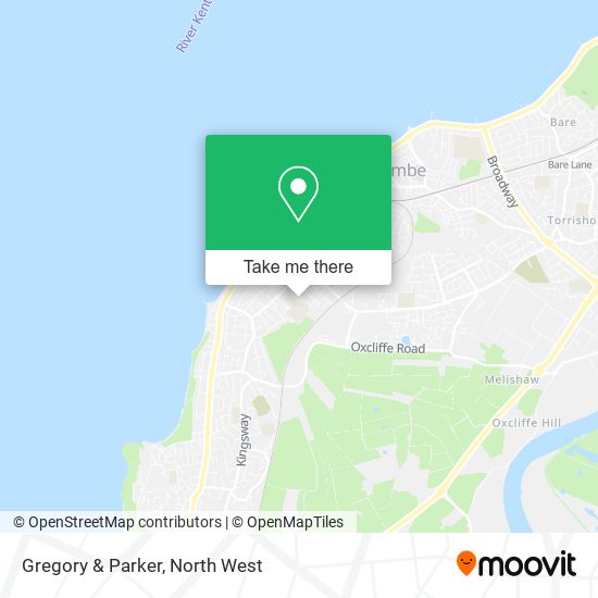 Gregory & Parker map