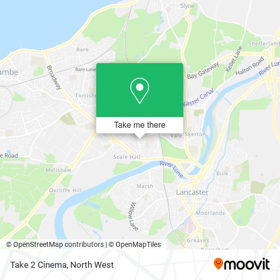 Take 2 Cinema map