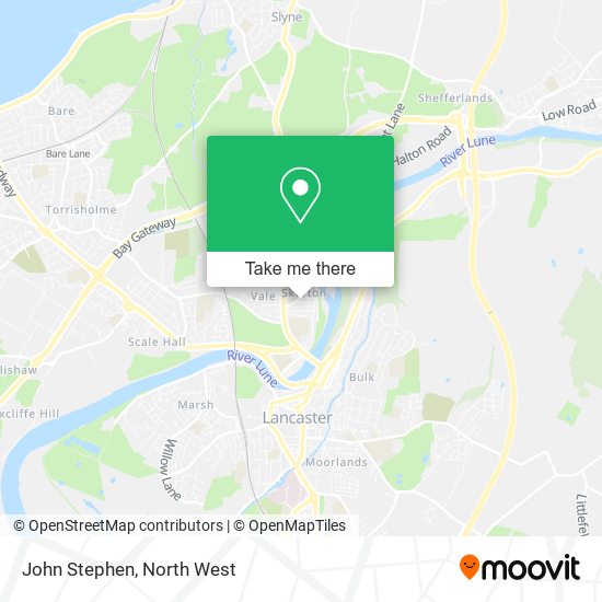 John Stephen map