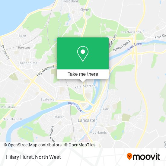 Hilary Hurst map
