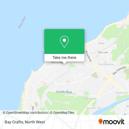 Bay Crafts map