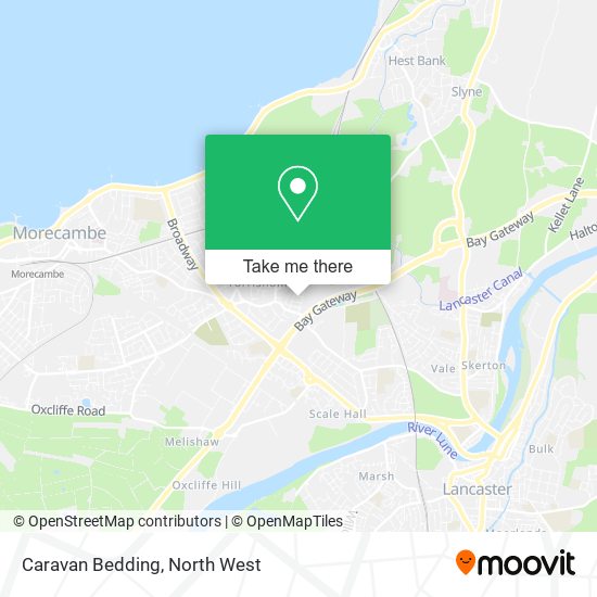 Caravan Bedding map
