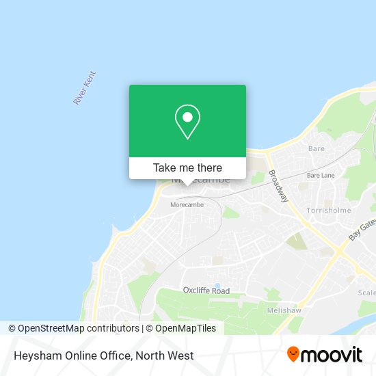 Heysham Online Office map
