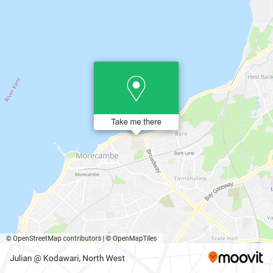 Julian @ Kodawari map