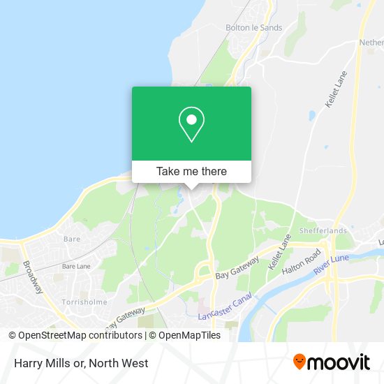 Harry Mills or map