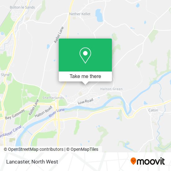 Lancaster map