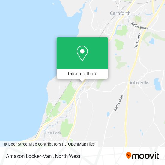 Amazon Locker-Vani map