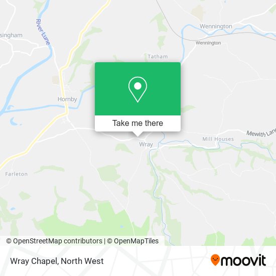 Wray Chapel map