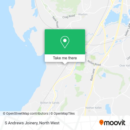 S Andrews Joinery map