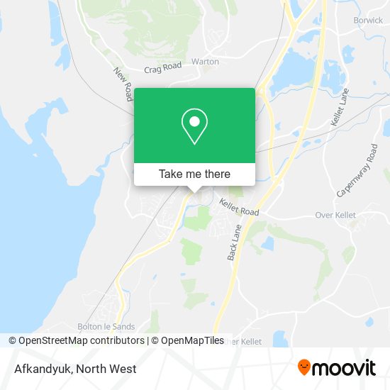 Afkandyuk map