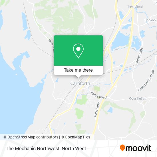 The Mechanic Northwest map