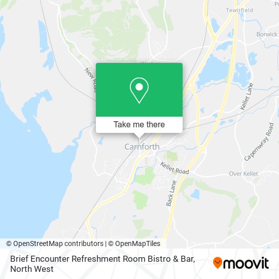 Brief Encounter Refreshment Room Bistro & Bar map