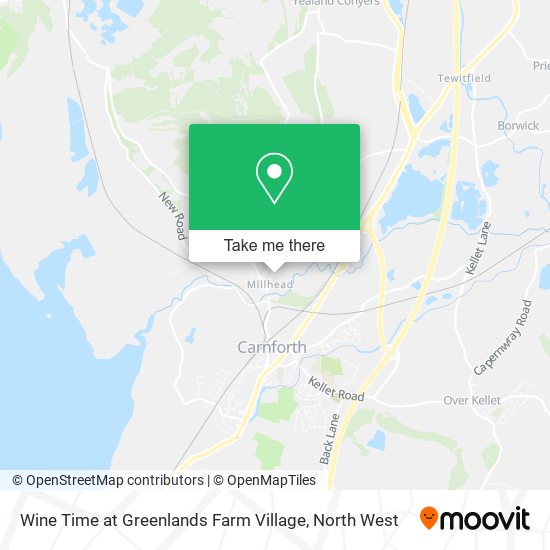 Wine Time at Greenlands Farm Village map