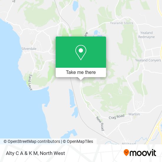 Alty C A & K M map