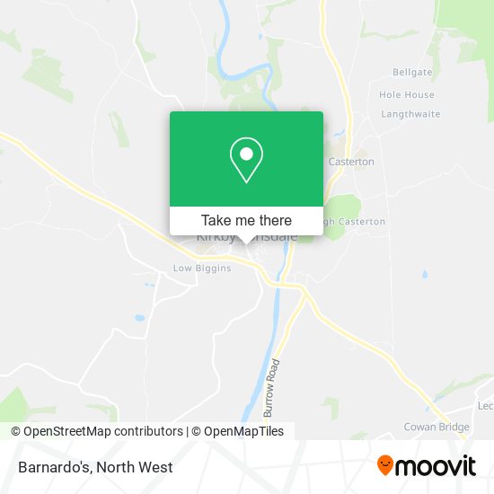 Barnardo's map