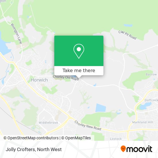 Jolly Crofters map
