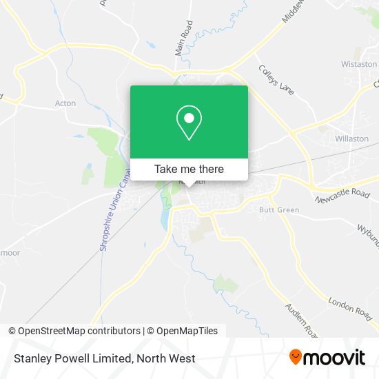Stanley Powell Limited map