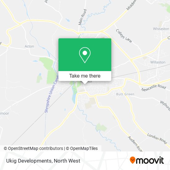 Ukig Developments map