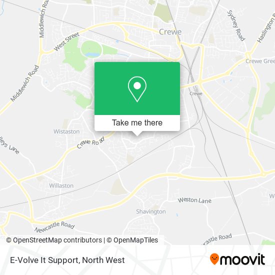 E-Volve It Support map