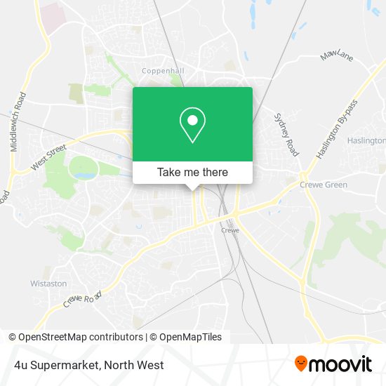 4u Supermarket map