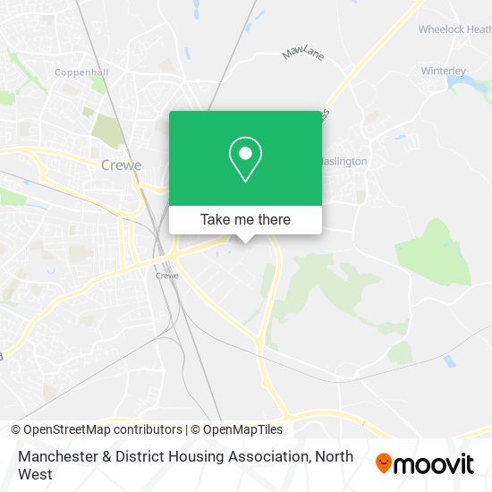Manchester & District Housing Association map