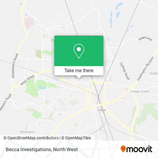 Becca Investigations map