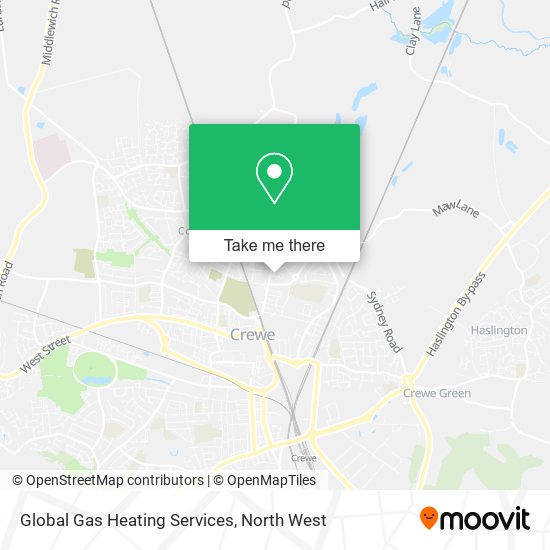 Global Gas Heating Services map