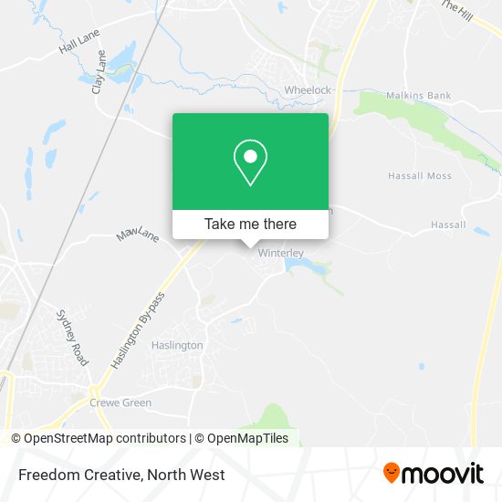 Freedom Creative map