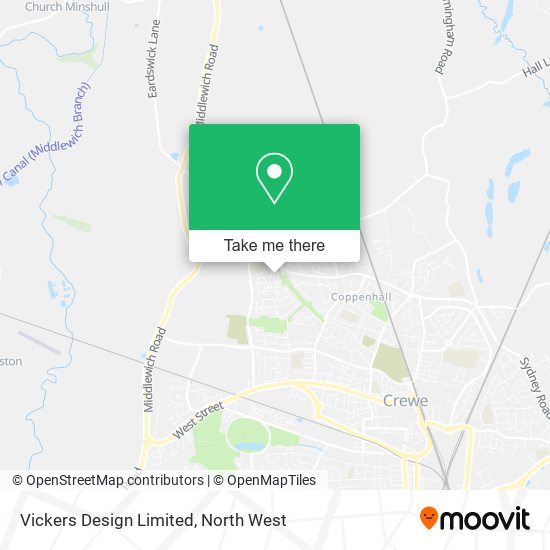 Vickers Design Limited map