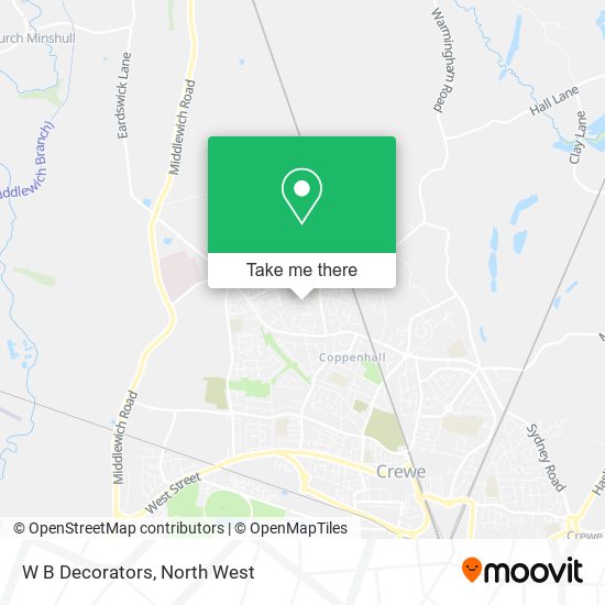 W B Decorators map