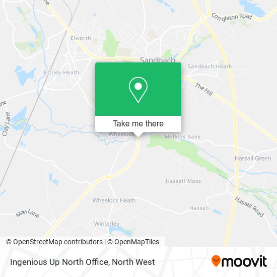 Ingenious Up North Office map