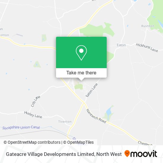 Gateacre Village Developments Limited map