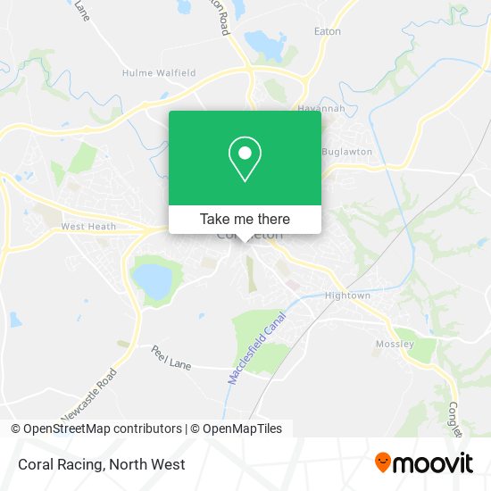 Coral Racing map