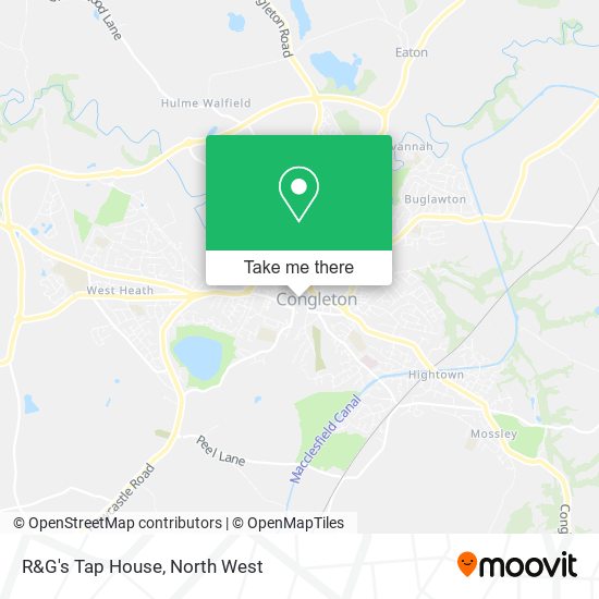 R&G's Tap House map