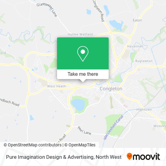 Pure Imagination Design & Advertising map