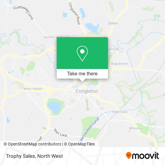 Trophy Sales map