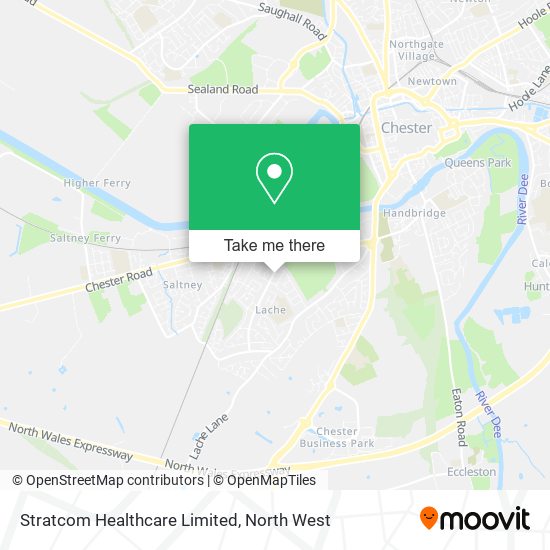 Stratcom Healthcare Limited map